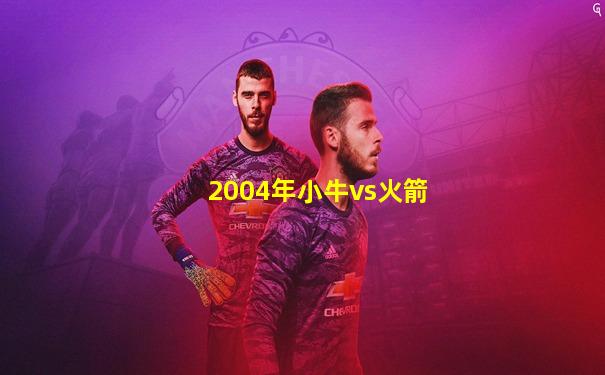 2004年小牛vs火箭