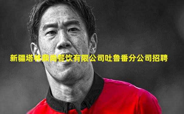 新疆塔林鼎尚餐饮有限公司吐鲁番分公司招聘