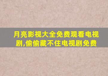 月亮影视大全免费观看电视剧,偷偷藏不住电视剧免费